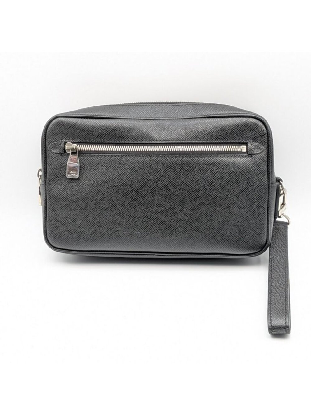 Louis Vuitton Pochette Kasai Taiga Ardoise Leather